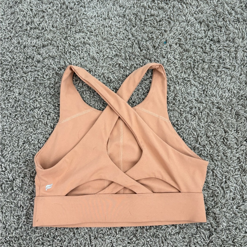 Women's Tan Sports Bra
